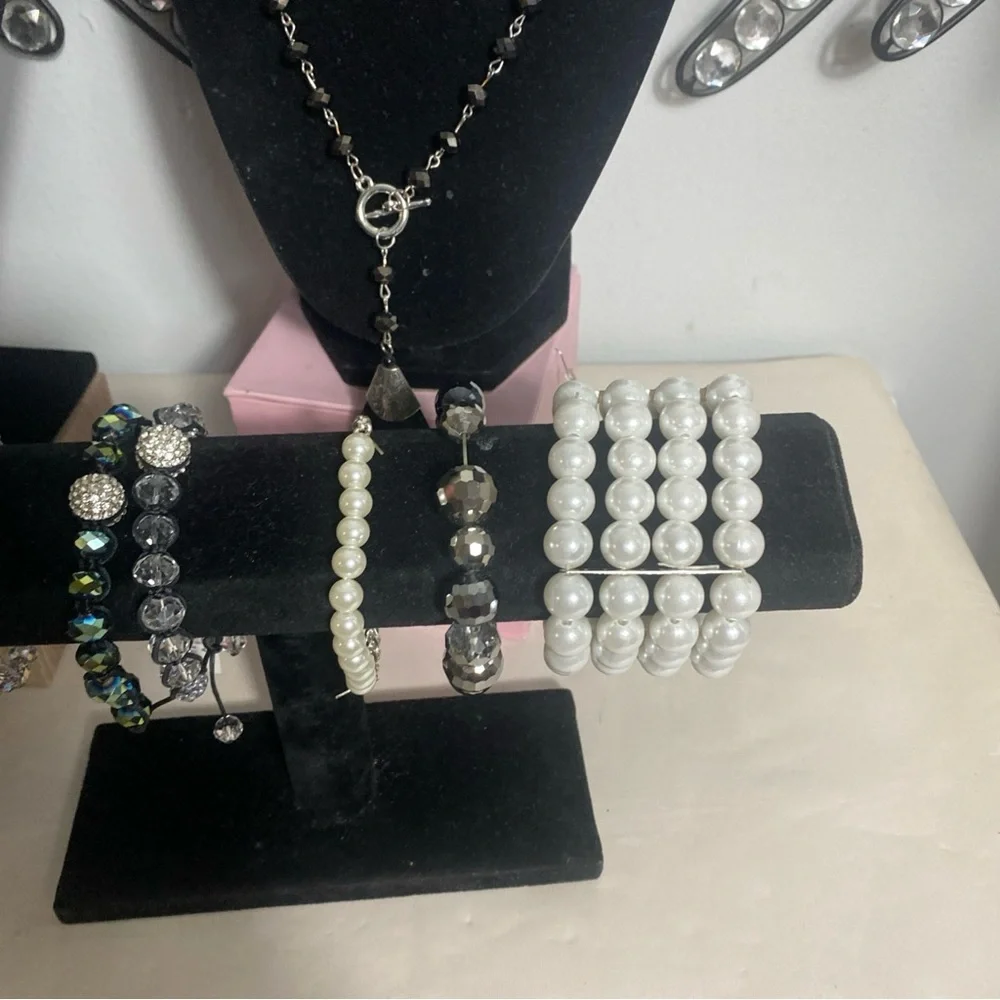 pearl glass jewelry lot#566 - Picture 10 of 11